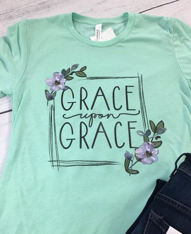 Grace Upon Grace Mint Bella Size 4x