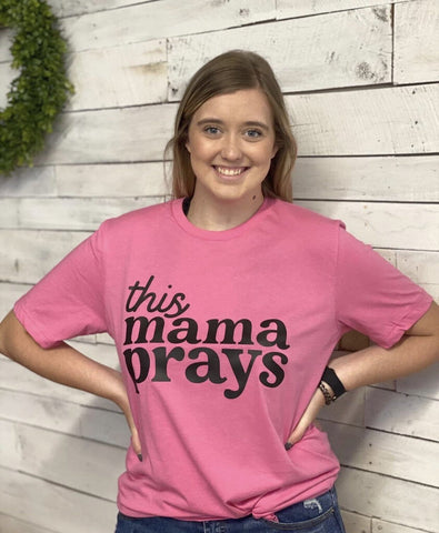 Charity Pink This Mama Prays