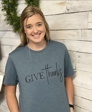 Give Thanks Bella Canvas Tee