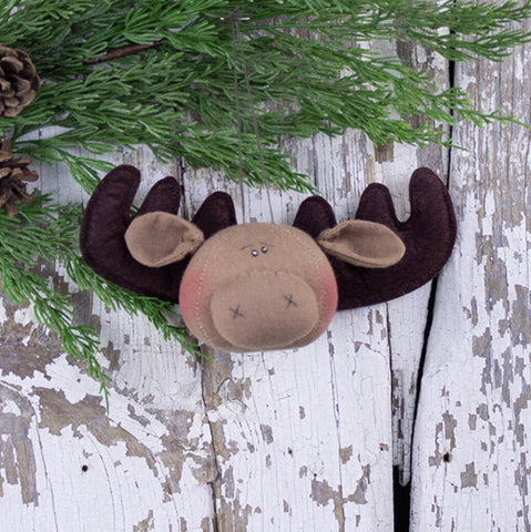 Moose Head Ornament